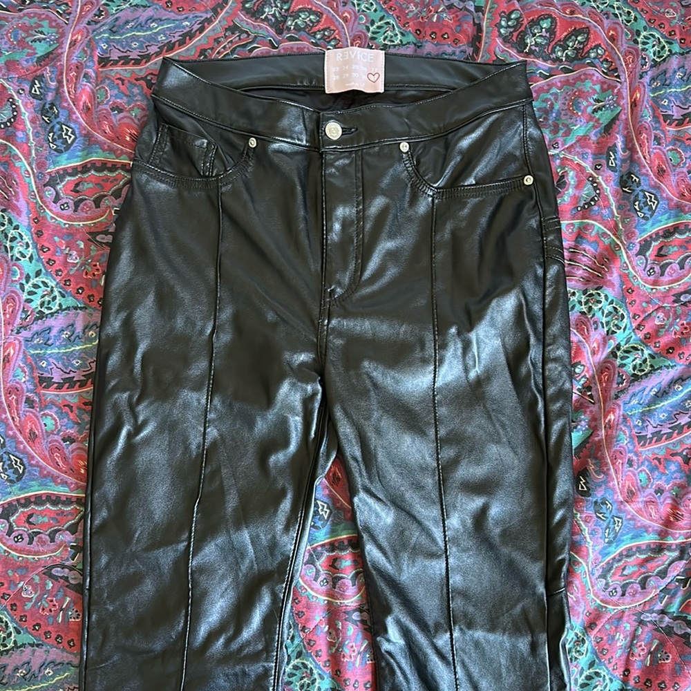 Revice Star Leather Pants